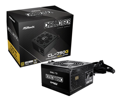 Zasilacz do komputera ASRock Challenger 750W 80 Plus Gold